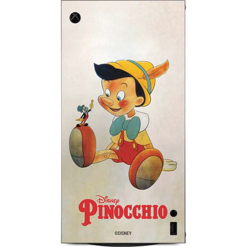 Disney Pinocchio Vintage Portrait XBox Series X Digital Edition Console Skin