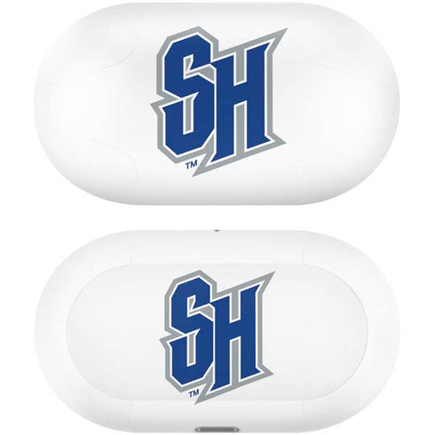 Seton Hall University Pirate Blue Galaxy Buds Plus Skin