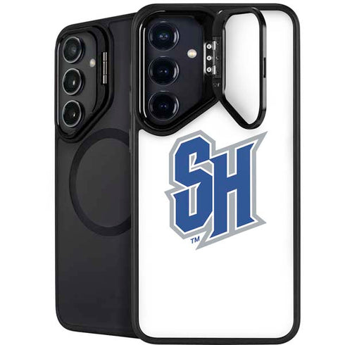 Seton Hall University Pirate Blue Galaxy S25 Kickstand Case