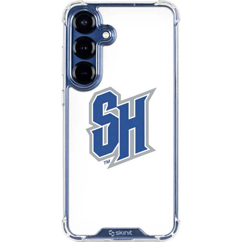 Seton Hall University Pirate Blue Galaxy S25 FE Clear Case