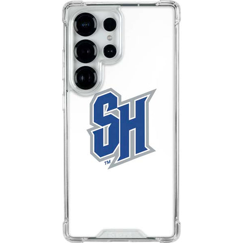 Seton Hall University Pirate Blue Galaxy S25 Ultra Clear Case