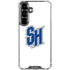 Seton Hall University Pirate Blue Galaxy S26 Clear Case