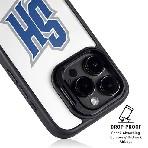 Seton Hall University Pirate Blue iPhone 15 Pro Max Kickstand Case