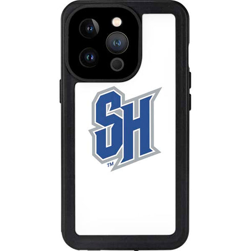 Seton Hall University Pirate Blue iPhone 15 Pro Waterproof Case