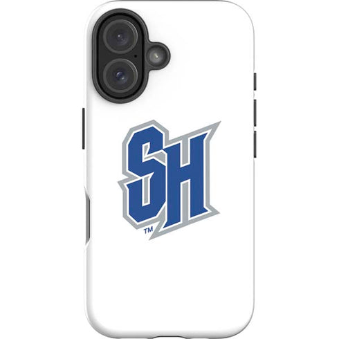 Seton Hall University Pirate Blue iPhone 16 Impact Case
