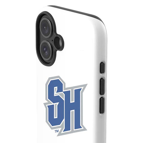 Seton Hall University Pirate Blue iPhone 16 Plus Impact Case