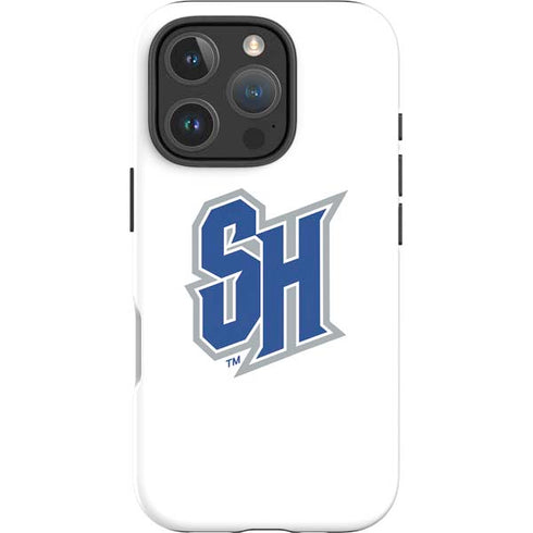 Seton Hall University Pirate Blue iPhone 16 Pro Max Impact Case
