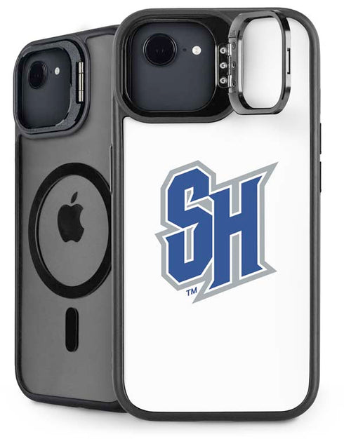 Seton Hall University Pirate Blue iPhone 16e Kickstand Case