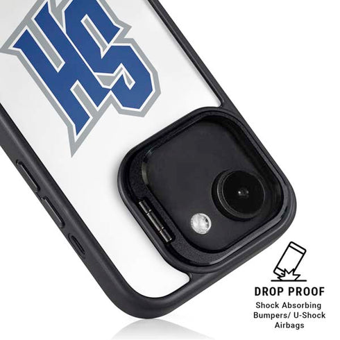 Seton Hall University Pirate Blue iPhone 16e Kickstand Case