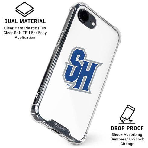 Seton Hall University Pirate Blue iPhone 16e Clear Case