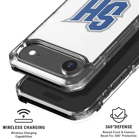 Seton Hall University Pirate Blue iPhone 17 Air Clear Case