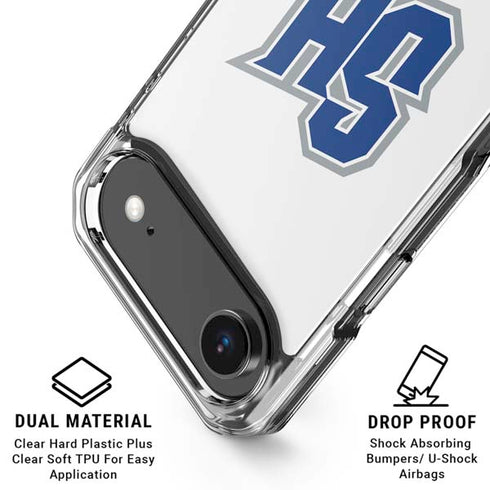 Seton Hall University Pirate Blue iPhone 17 Air Clear Case