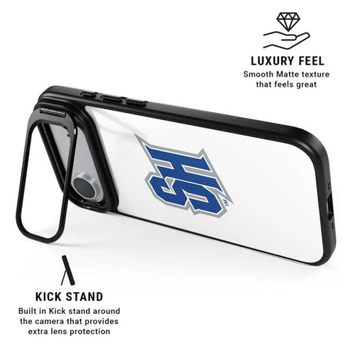 Seton Hall University Pirate Blue iPhone 17 Air Kickstand Case
