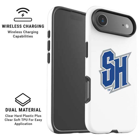 Seton Hall University Pirate Blue iPhone 17 Air Magsafe Impact Case