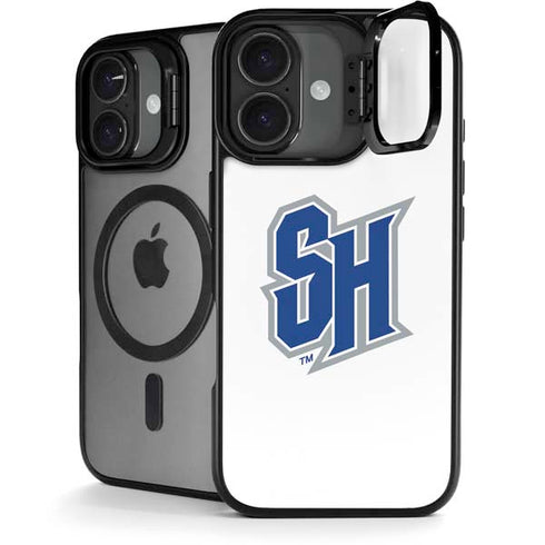 Seton Hall University Pirate Blue iPhone 17 Kickstand Case