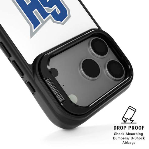 Seton Hall University Pirate Blue iPhone 17 Pro Kickstand Case