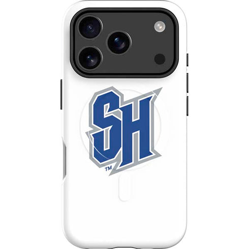 Seton Hall University Pirate Blue iPhone 17 Pro Max Magsafe Impact Case