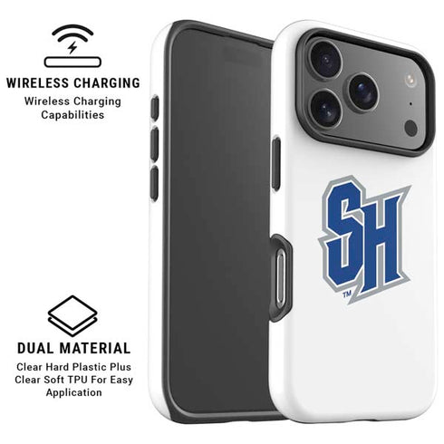 Seton Hall University Pirate Blue iPhone 17 Pro Max Magsafe Impact Case