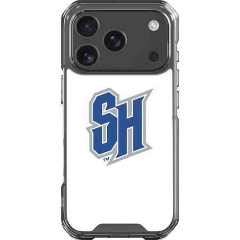 Seton Hall University Pirate Blue iPhone 18 Pro Clear Case