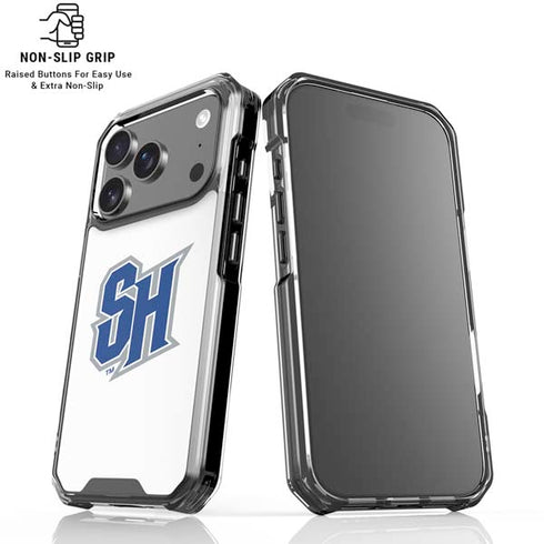 Seton Hall University Pirate Blue iPhone 18 Pro Clear Case