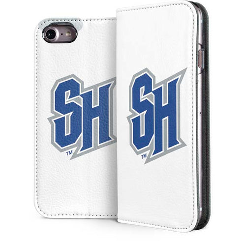Seton Hall University Pirate Blue iPhone 7 Folio Case