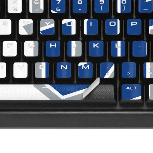 Seton Hall University Pirate Blue K95 RGB PLATINUM Mechanical Gaming Keyboard Skin