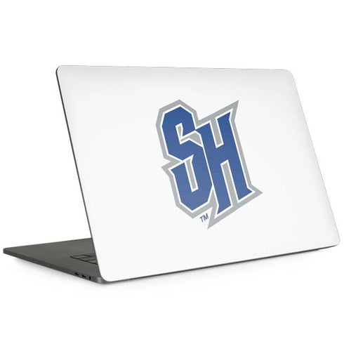 Seton Hall University Pirate Blue MacBook Skins