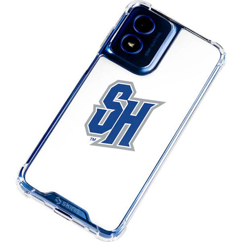 Seton Hall University Pirate Blue Moto G 5G (2024) Clear Case