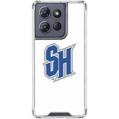 Seton Hall University Pirate Blue Moto G Stylus 5G (2025) Clear Case