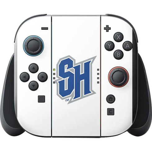 Seton Hall University Pirate Blue Nintendo Switch 2 (2025) with Joy-Con Skin