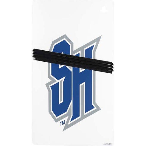 Seton Hall University Pirate Blue PS5 Pro Bundle Skin