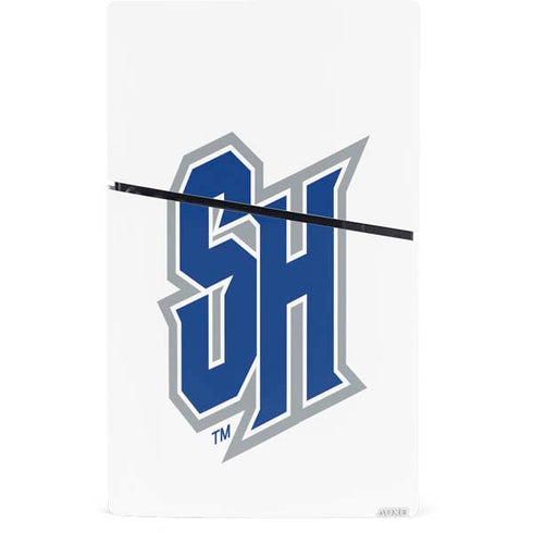 Seton Hall University Pirate Blue PS5 Slim Digital Edition Console Skin