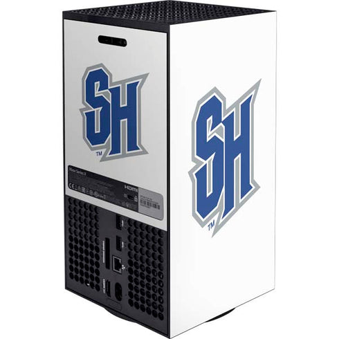 Seton Hall University Pirate Blue XBox Series X Digital Edition Bundle Skin