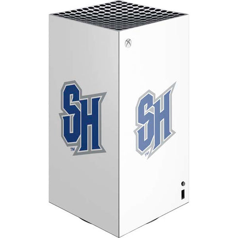 Seton Hall University Pirate Blue XBox Series X Digital Edition Console Skin