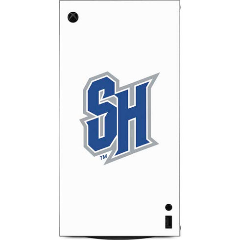 Seton Hall University Pirate Blue XBox Series X Digital Edition Console Skin