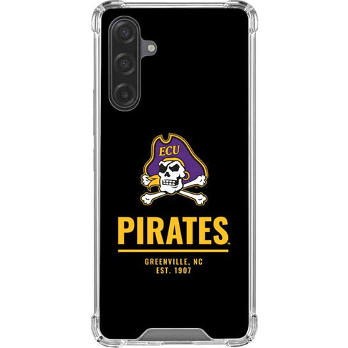 East Carolina University Pirates Greenville NC Galaxy A17 Clear Case