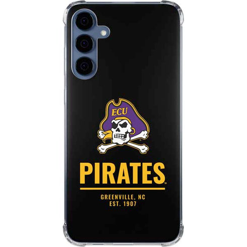 East Carolina University Pirates Greenville NC Galaxy A35 5G Clear Case