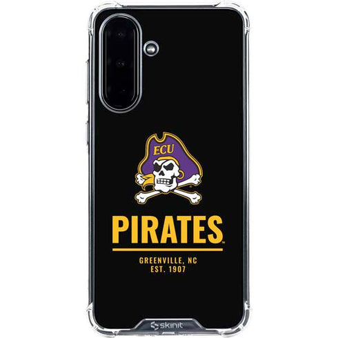 East Carolina University Pirates Greenville NC Galaxy A36 5G Clear Case