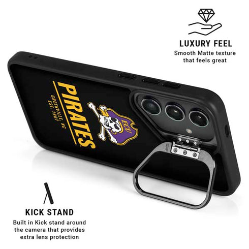 East Carolina University Pirates Greenville NC Galaxy S25 Plus Kickstand Case