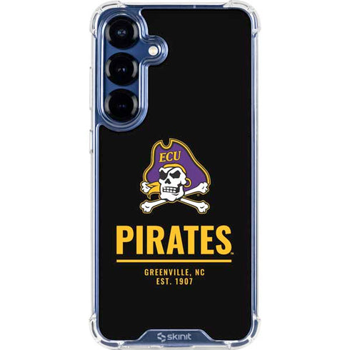 East Carolina University Pirates Greenville NC Galaxy S25 Plus Clear Case
