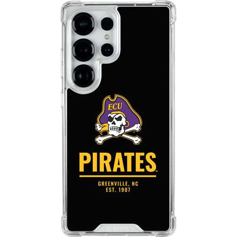 East Carolina University Pirates Greenville NC Galaxy S26 Ultra Clear Case