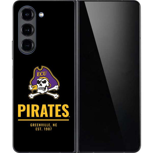 East Carolina University Pirates Greenville NC Galaxy Z Fold5 5G Skin