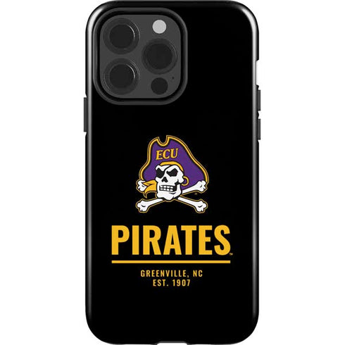 East Carolina University Pirates Greenville NC iPhone 15 Pro Impact Case