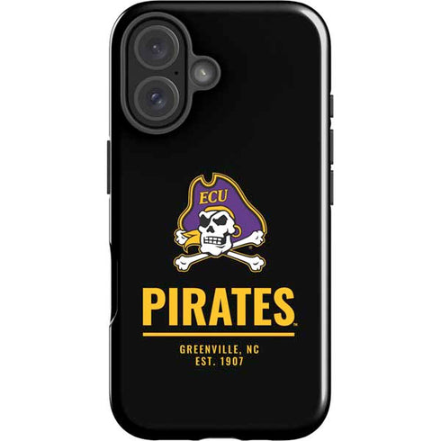 East Carolina University Pirates Greenville NC iPhone 16 Plus Impact Case