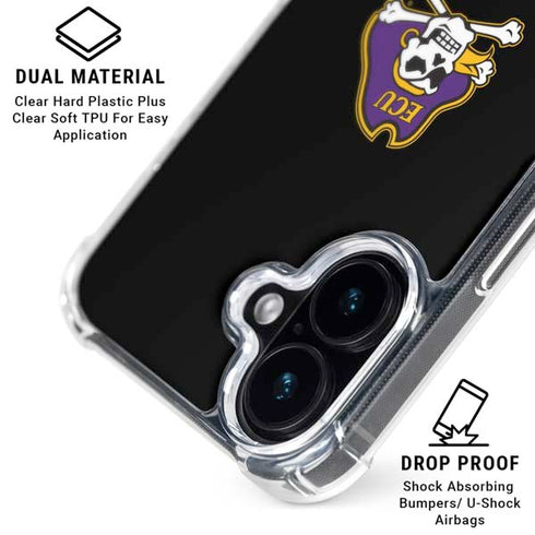 East Carolina University Pirates Greenville NC iPhone 16 Plus MagSafe Case