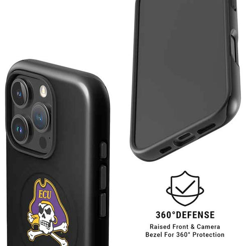 East Carolina University Pirates Greenville NC iPhone 16 Pro Max Magsafe Impact Case