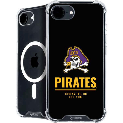 East Carolina University Pirates Greenville NC iPhone 16e MagSafe Case