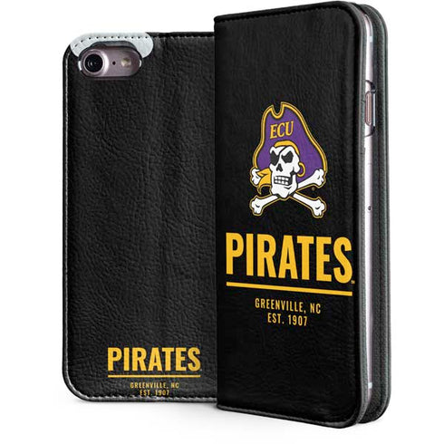 East Carolina University Pirates Greenville NC iPhone 7 Folio Case