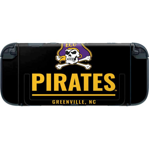 East Carolina University Pirates Greenville NC Nintendo Switch 2 (2025) with Joy-Con Skin
