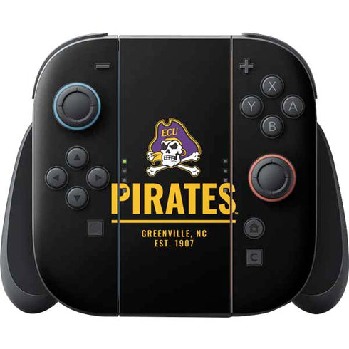 East Carolina University Pirates Greenville NC Nintendo Switch 2 (2025) Joy-Con Controller Skin